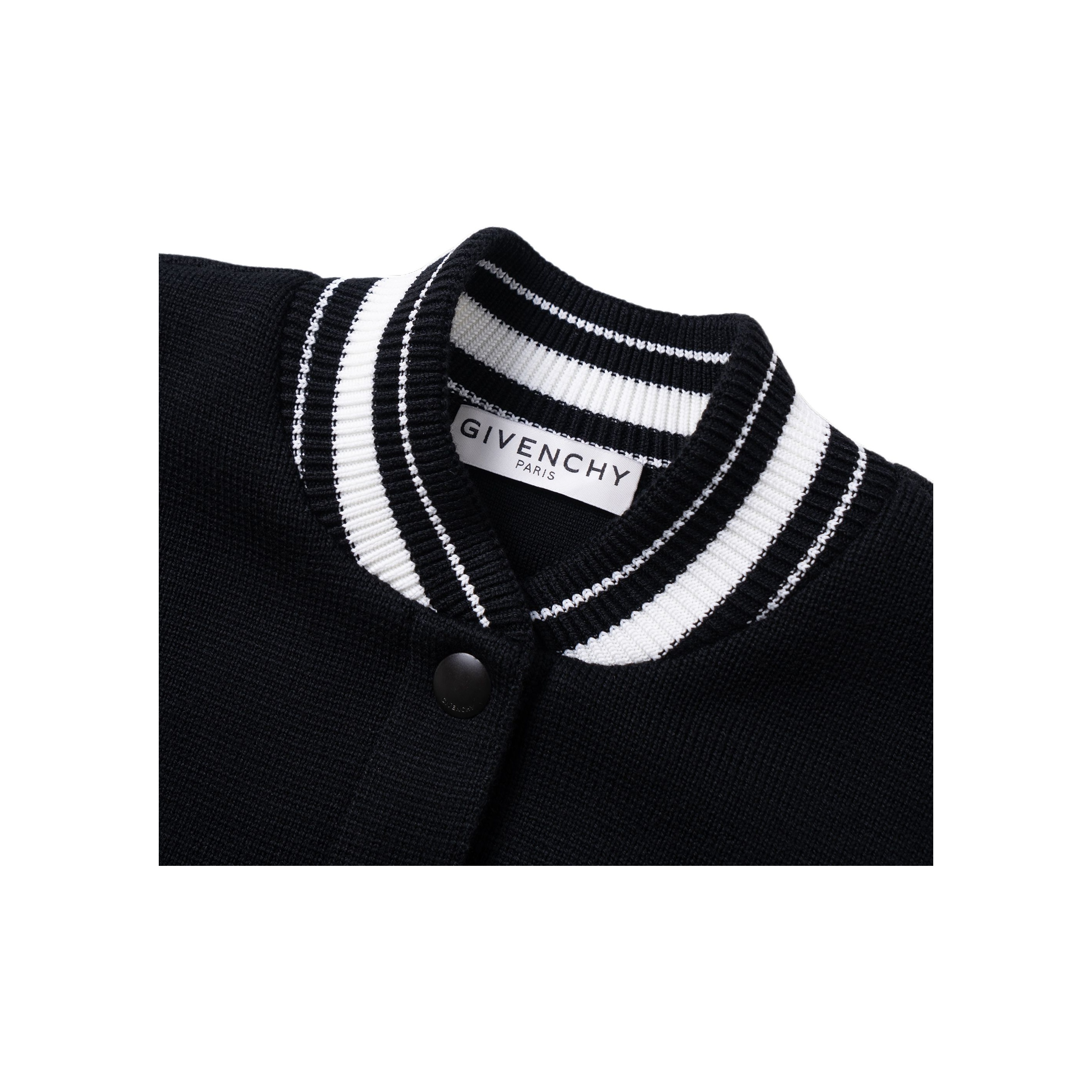 ジャケット GIVENCHY Woman Jacket Black BW00HG1YCL 001 Givenchy GIVENCHY BOMBER JACKET WITH POCKET DETAIL