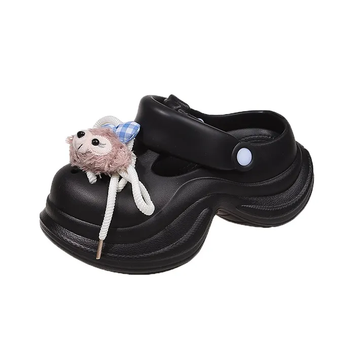 AJPAP Odor-Resistant Abrasion-Resistant Slip-Resistant Wrap-toe Slippers Women's-0
