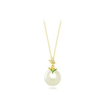 Muyan Chalcedony Necklaces Women's