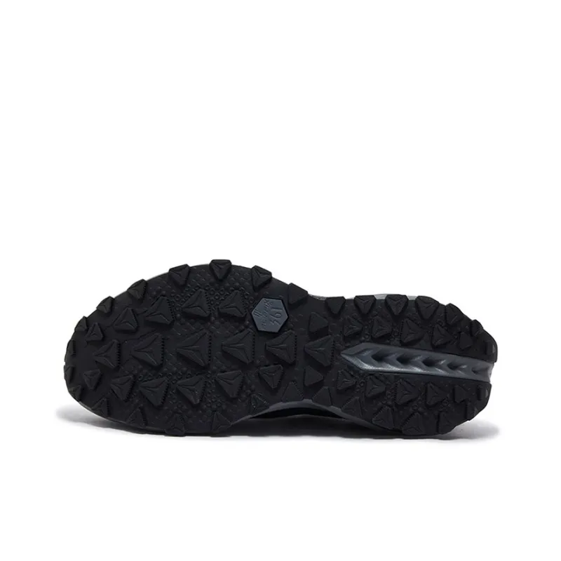 361° Anti Slip And Wear Resistant Support Low Top Casual Running Shoes Men's Black Gray-4