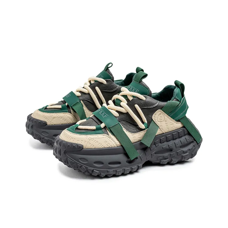 JANECO Low Top Chunky Sneakers Men's-14
