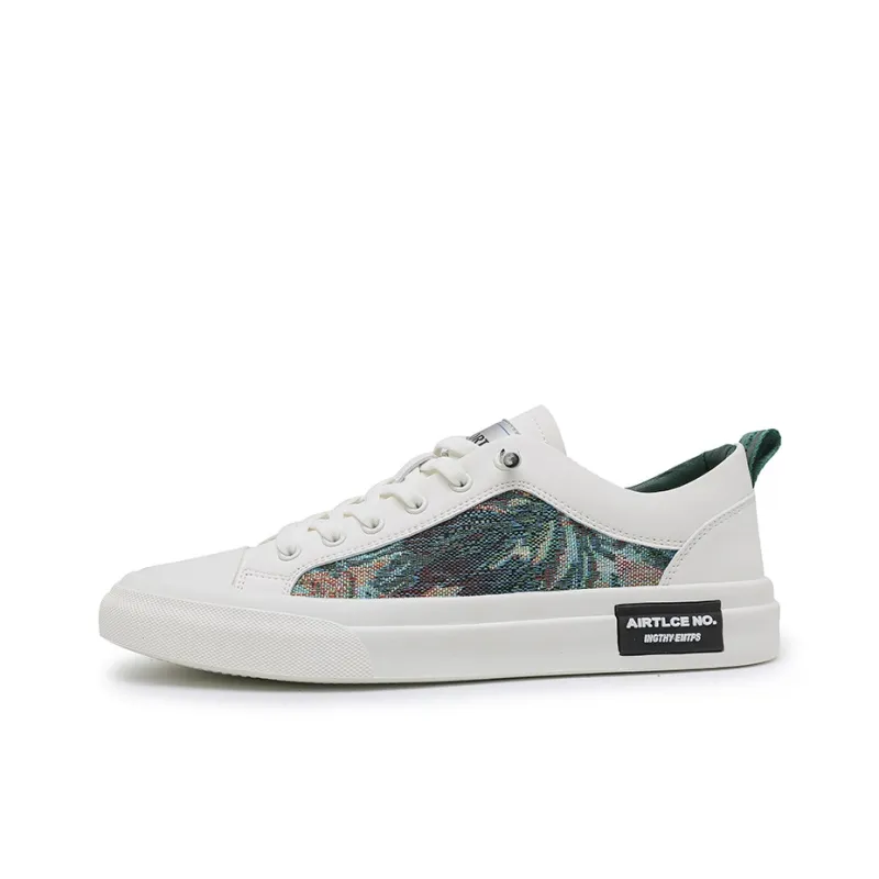 OFFER AITR Slip Resistant, Abrasion Resistant Cushioning Low Top Canvas Shoes Men's-0