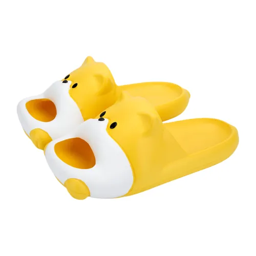 TLIT Summer Cute Cartoon Home Slip Resistant Soft Sole EVA Couple Slippers