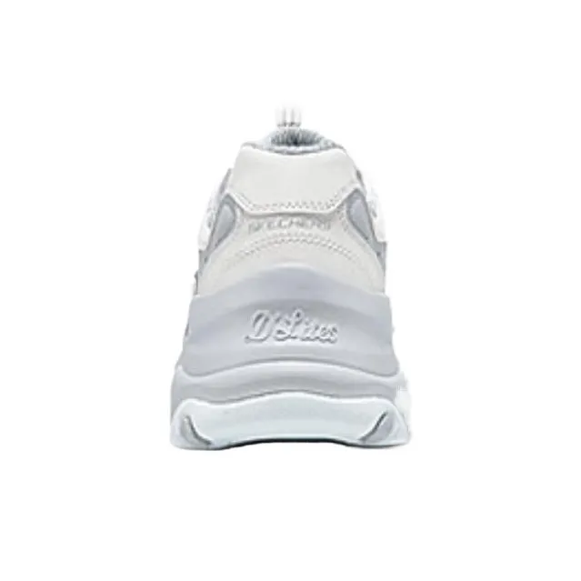 Skechers D'Lites Low Top Chunky Sneakers Women's White-1