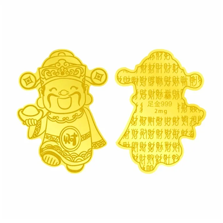 JOLLY NOTE Princess Prosperity Fortune Sticker Commemoration Collection Pendants Unisex Good Luck-3