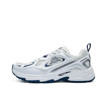 Kappa Chunky Sneakers Unisex Low Top Silver/Blue