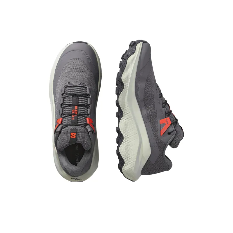 SALOMON Ultra Glide 3 Anti Slip Wear Resistant Low Top Casual Trail Running Marathon Running Shoes Men's Taupe-4