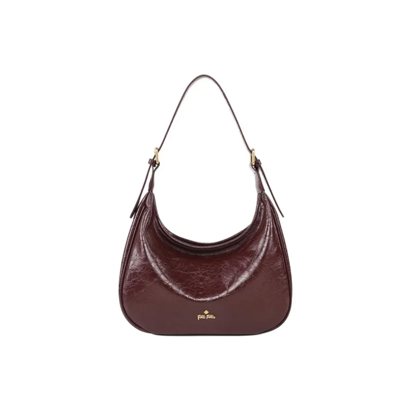 Folli Follie PU Crescent Bag Shoulder Bag Medium Size Women's Multicolor-2