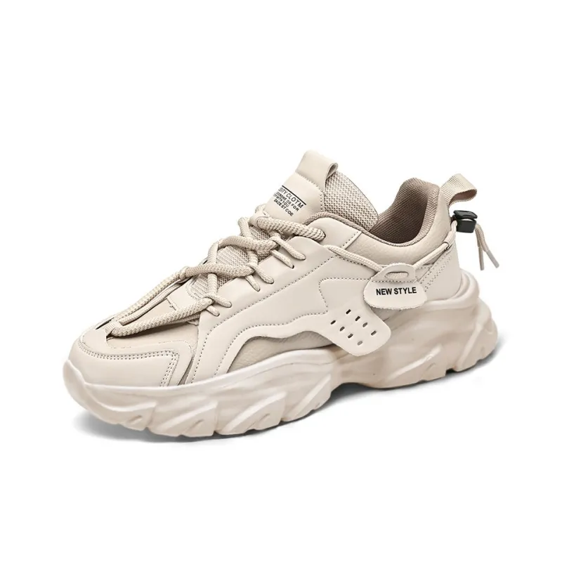 ROBINHOOD Cushioning, Slip Resistant, Abrasion Resistant, Height Increasing Low Top Chunky Sneakers Men's-17