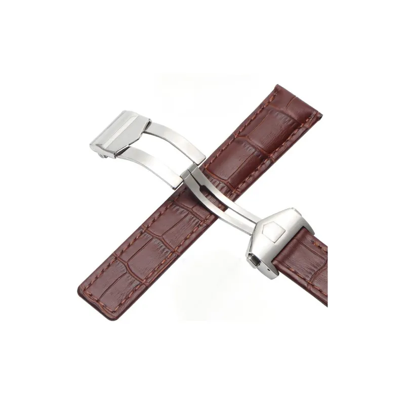 FUDIEN TAG Heuer Compatibility Watch Band 195mm Cowhide Leather Material-8