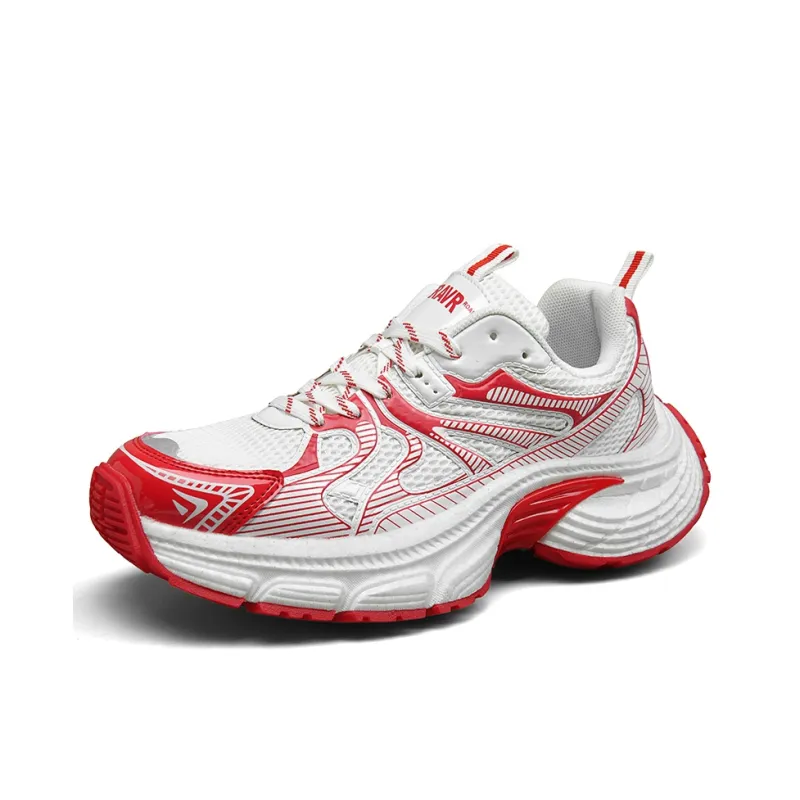 AMICNIEGD Breathable, Slip Resistant, And Abrasion Resistant Low Top Chunky Sneakers Unisex-16