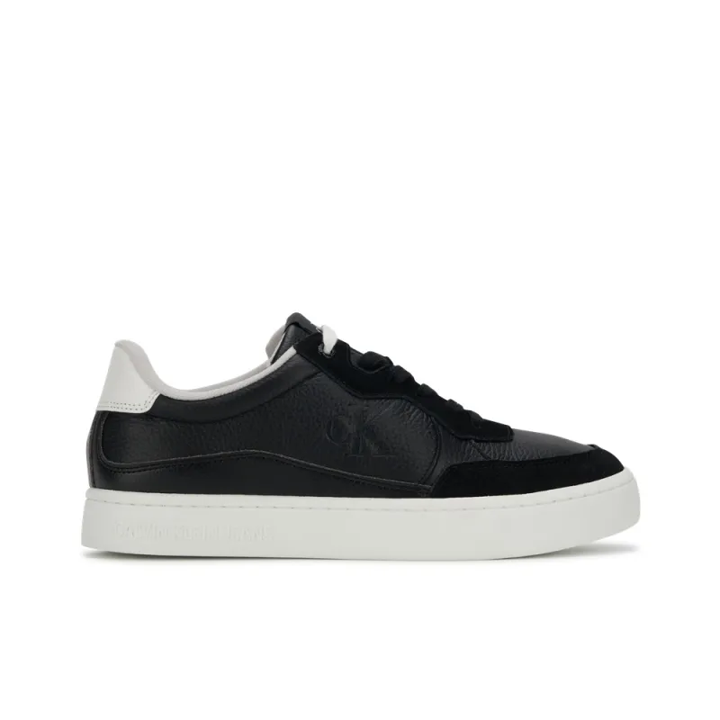 CKJ CALVIN KLEIN JEANS Low-Top Skateboard Shoes Men's Black White-1