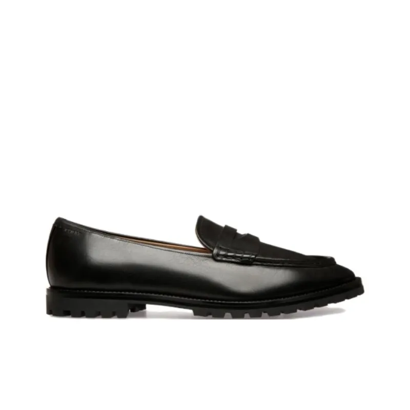 BALLY Solaria Loafers Men's Black-1