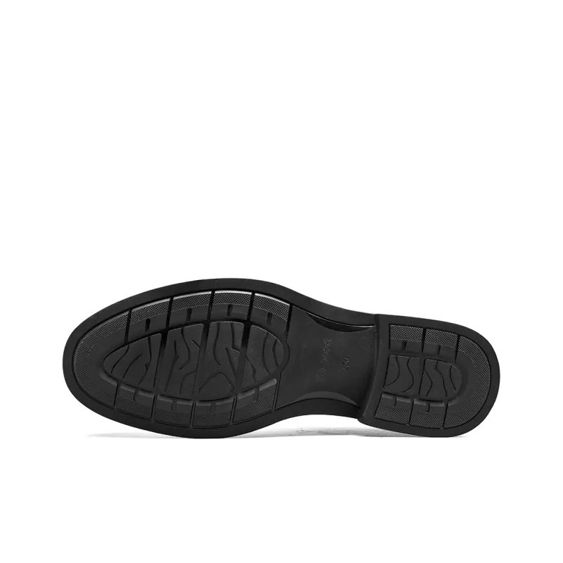 HLA Dress Shoes Men Low Top-4