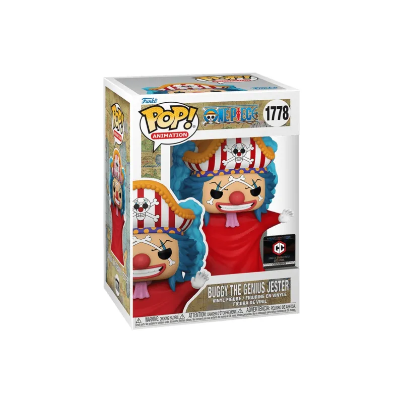 Funko One Piece-Buggy After Time Skip Chibi Figures-1