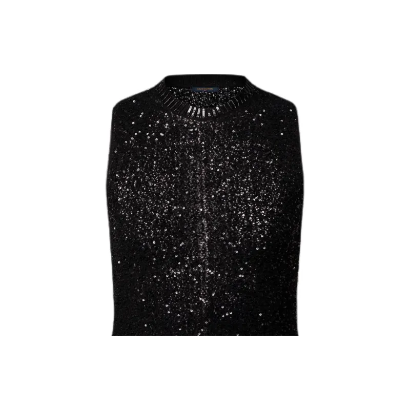 LOUIS VUITTON Tank Top Women's Black-5