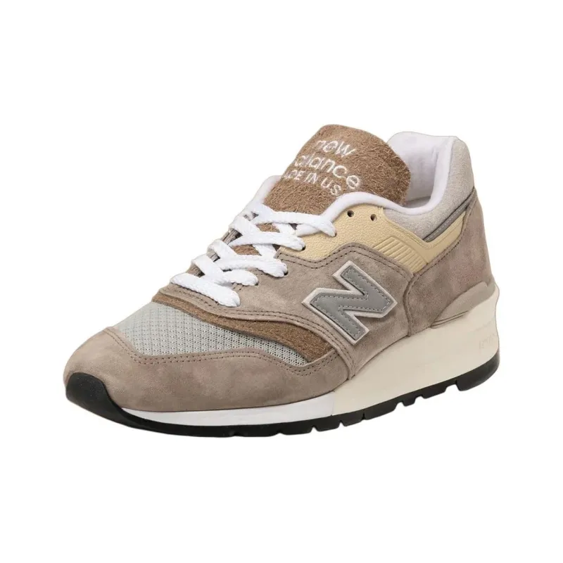 New Balance 997 MiUSA Light Mushroom Mirage Grey-1