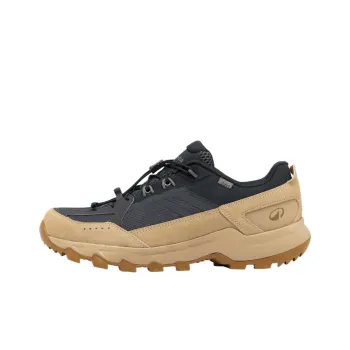 DECATHLON MH500 Anti Slip Wear Resistant Mid Top Hiking Shoes Men's Brown Black