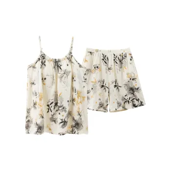 MIIOW Cool One Summer Series Pajama Set Women's Ivory