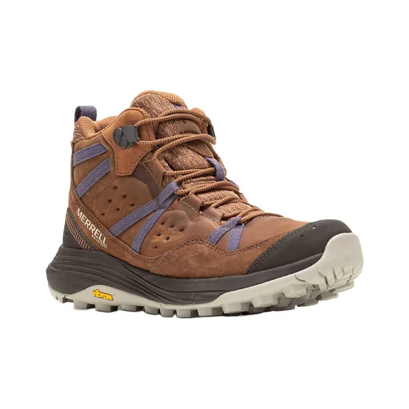 MERRELL Women's Siren Traveller 4 Mid Waterproof 'Nutshell Velvet' Women's-3