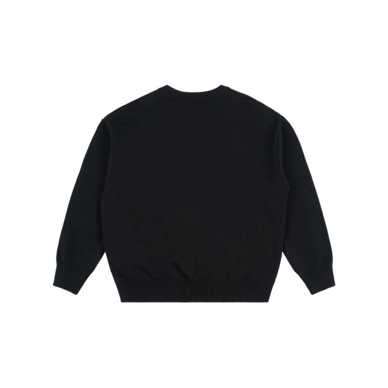 STAHOOD Crew Neck Knitted Fabric Sweater Unisex-1