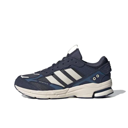 Adidas Spiritain 2000 Cushioning Wear Resistant Low Top Chunky Sneakers Unisex Blue White