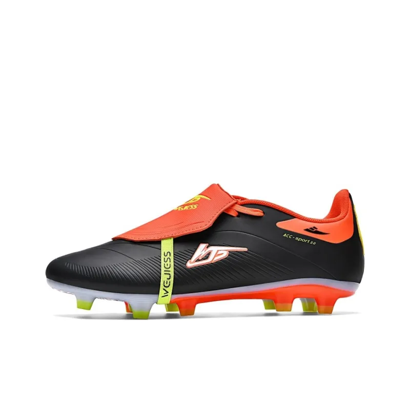 Kuding FG Rubber Long Studs Artificial Ground, Natural Ground Coverage Impact Resistant Soccer Shoes Unisex-0