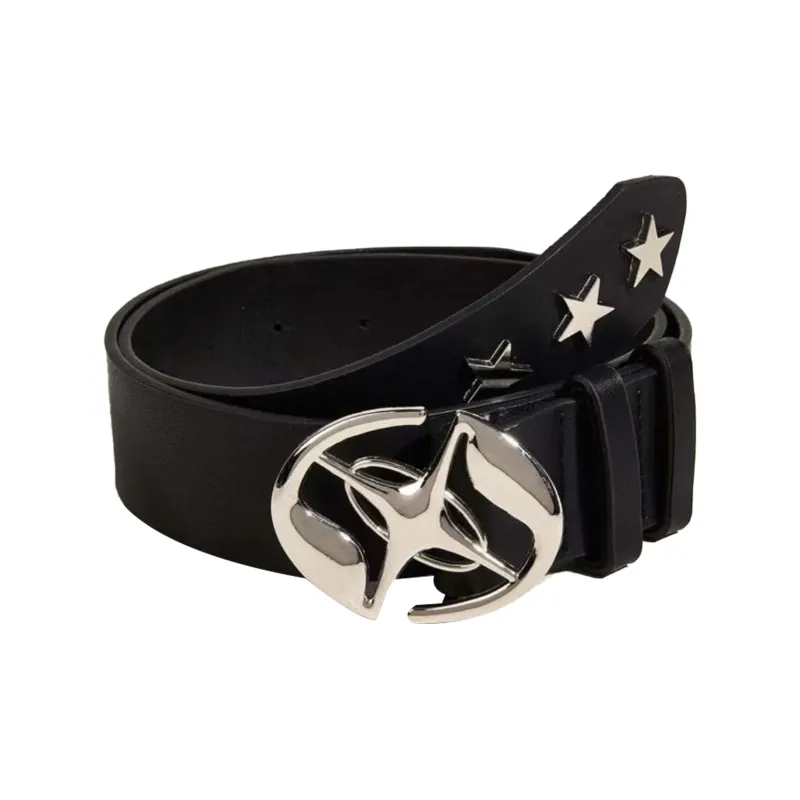 IOTS Alloy Leather Belts Unisex It Is About 3 .8 Cm Wide-0