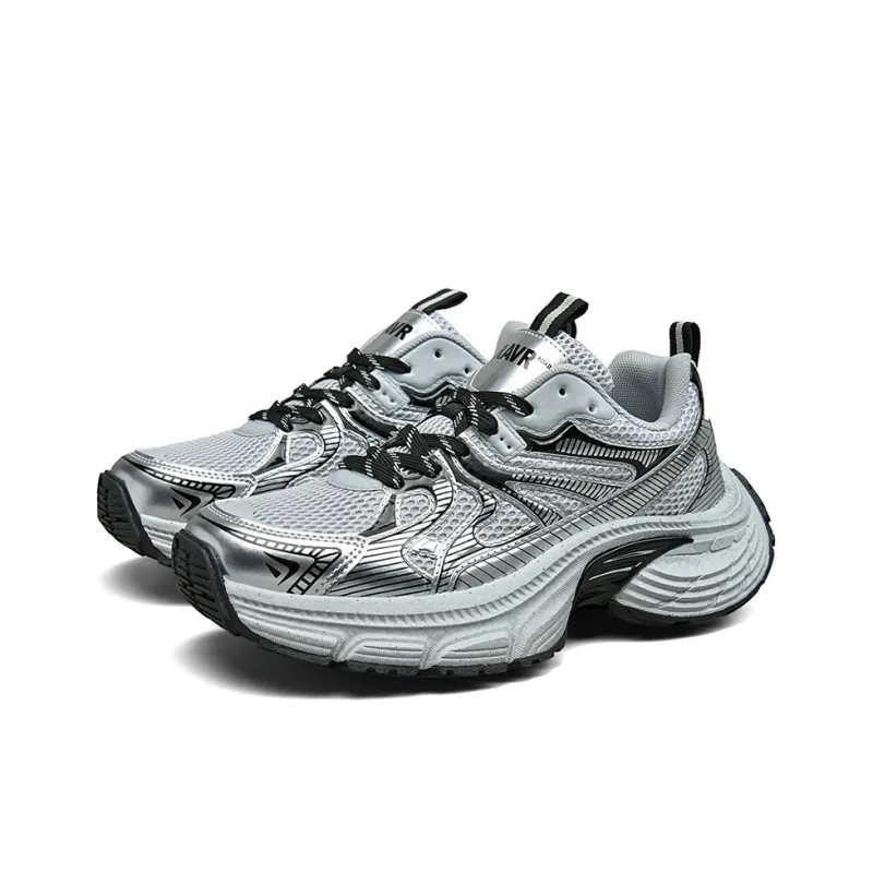 AMICNIEGD Breathable, Slip Resistant, And Abrasion Resistant Low Top Chunky Sneakers Unisex-12