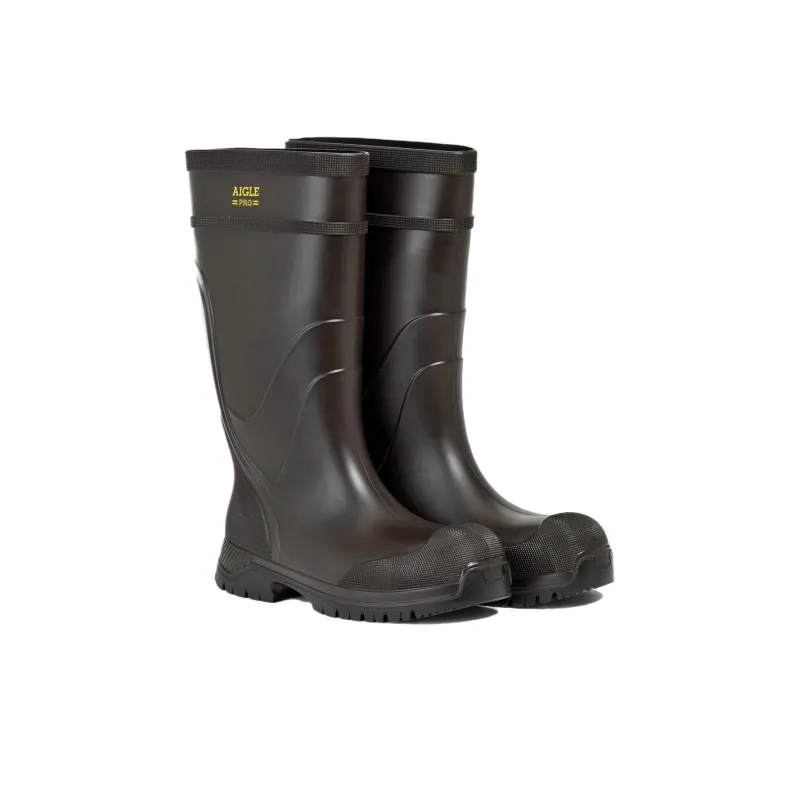 AIGLE Ankle Boots Men Black/Blue-2