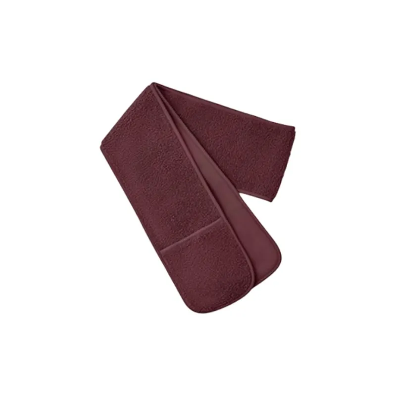 MUJI Polyester Scarves Unisex Gray-1
