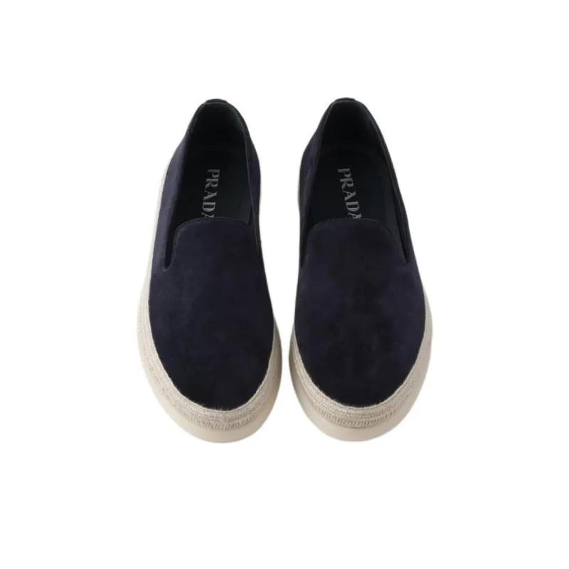 PRADA Loafers Men Blue-5