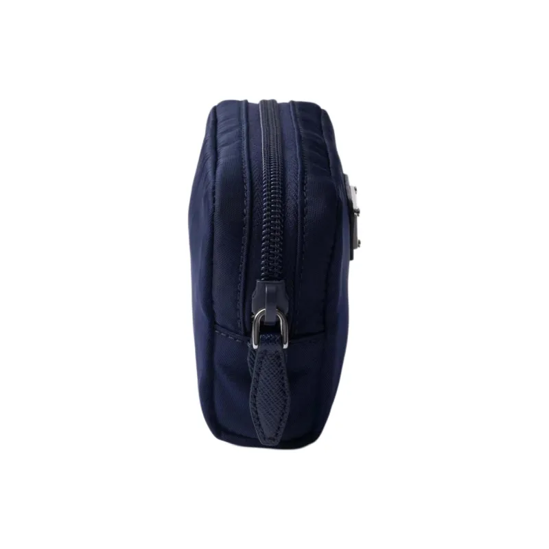 PRADA Re Nylon Makeup Bag Women's Marine Blue-1