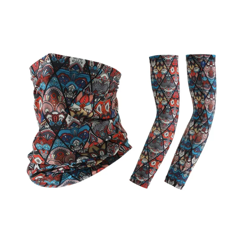 NANJIREN Polyester Sun Protection Sleeves Men's-2