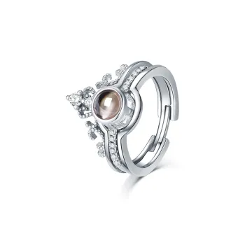 CENTURY&KINDLE S925 Silver Rings Women's