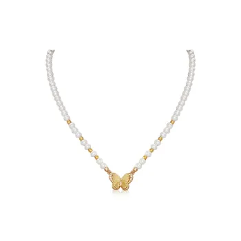 Ostantin Faux Pearl Necklaces Women's