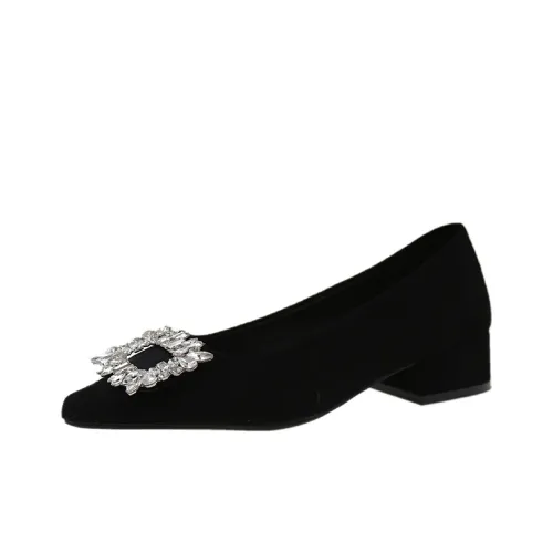 AJPAP Casual Single Shoes Women's Black