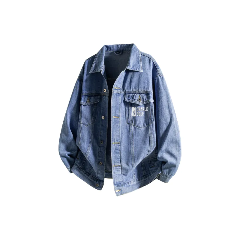 CHARLIE GOLF Denim Jacket Unisex-0