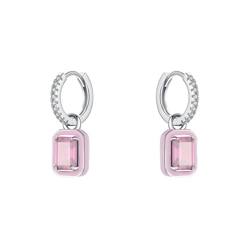 JKEM S925 Silver Earrings Women's-5