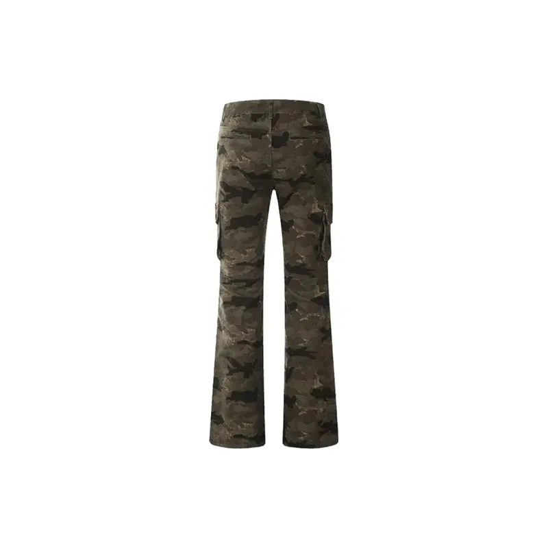 SUNSETMONENT Jeans Unisex Camouflage-1