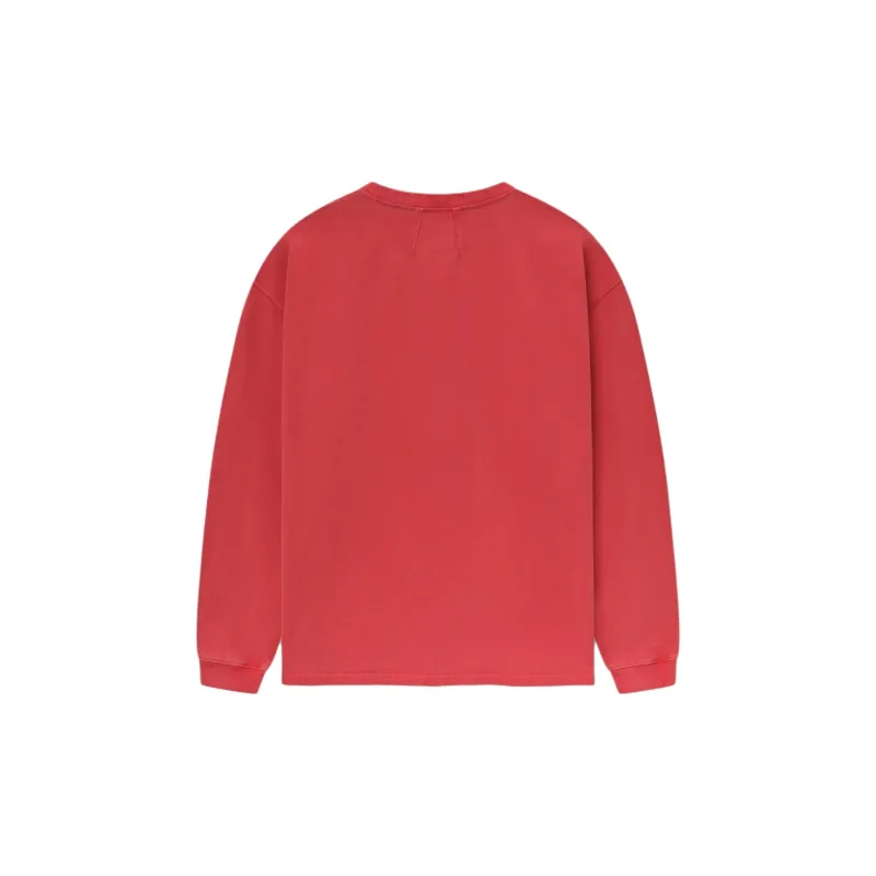 RHUDE Logo Longsleev Sweatshirt-1