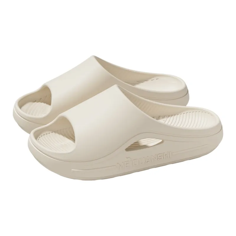 Foot Recreation EVA Couple Indoor Home Bathroom Bathing Slip Resistant Slippers-16