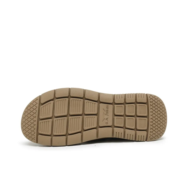 G.N.SHIJIA Black Gold Ox Collection Beach Sandals Men's-4