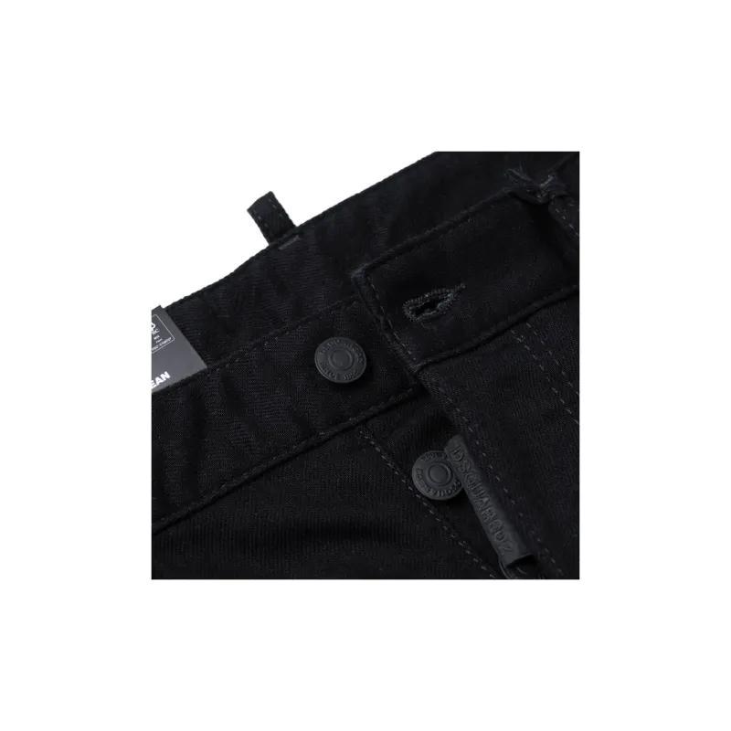 DSQUARED 2 Mid rise Straight leg Jeans-5