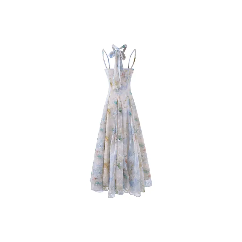 COVT Slip Dresses Women's Blue-1