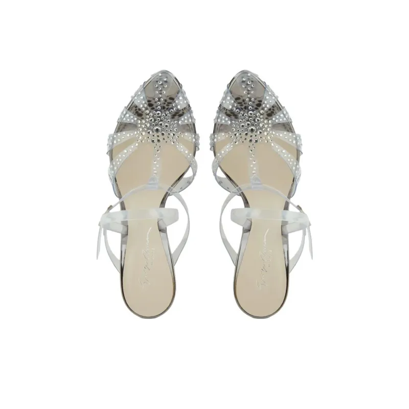 AMANI Slim Heel High Heels Women's Gray-2