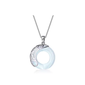 CENTURY&KINDLE S925 Silver Necklaces Women's
