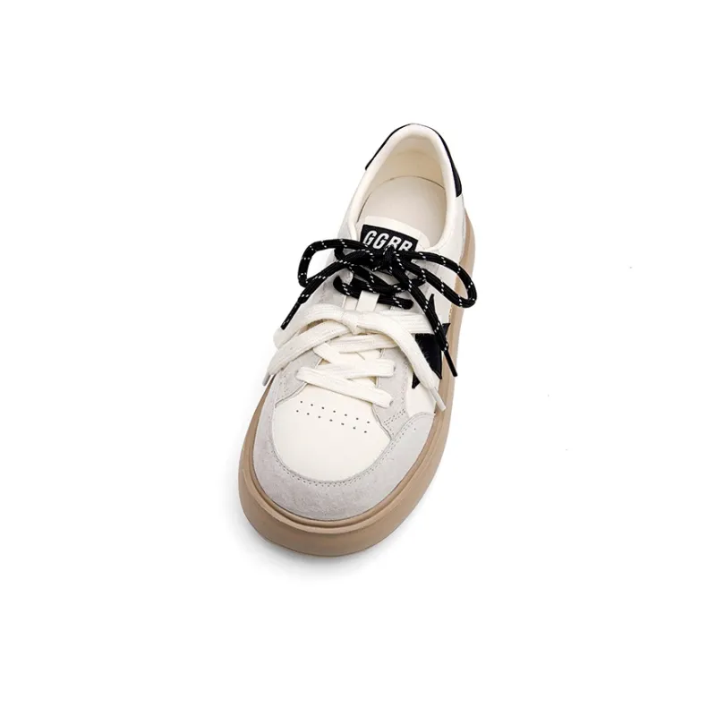 UNCLEWEN Starry Qiqi Series Slip-Resistant Lightweight Height Increasing Low-Top Skateboard Shoes Women's-8