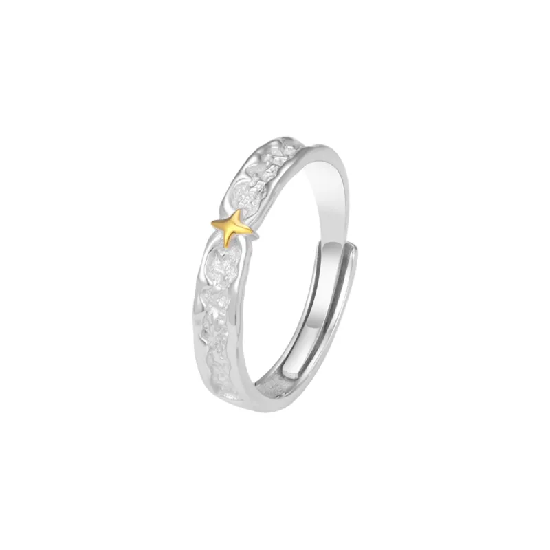 MAGICPOLE 999 Fine Silver Rings Unisex Silver-0