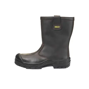AIGLE Abrasion Resistant Short Mid Calf Outdoor Boots Men's Brown
